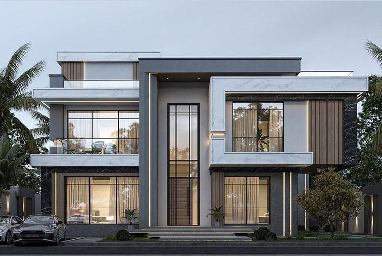 Thiết kế nhà diện tích lớn, không gian rộng mở với tiện nghi đầy đủ