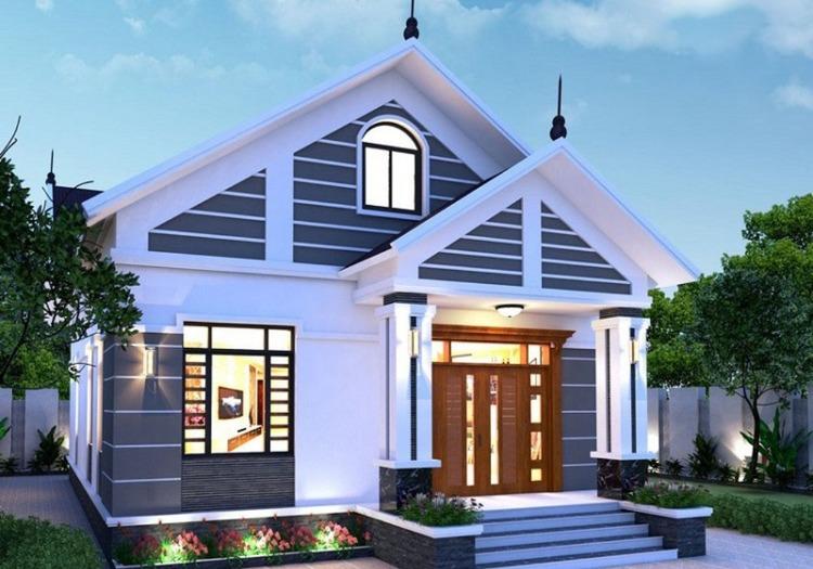Thiết kế nhà cấp 4 mái Thái được yêu thích