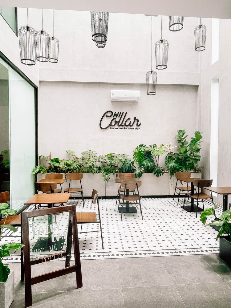 Thiết kế cải tạo ngôi nhà cũ thành quán cafe đẹp, đơn giản