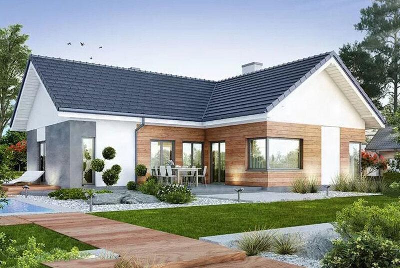 Thiết kế nhà chữ L phù hợp cho các mảnh đất không vuông vức
