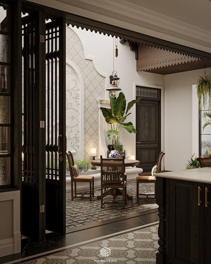 Họa tiết phpng cách Indochine