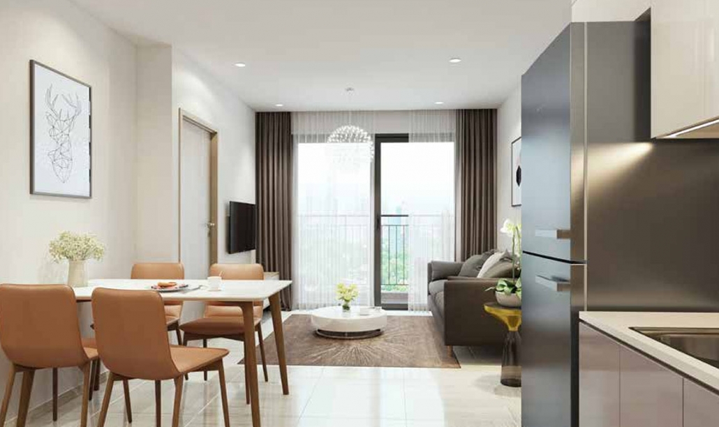 Căn hộ S1.11 Vinhomes Ocean Park được bàn giao theo tiêu chuẩn cơ bản