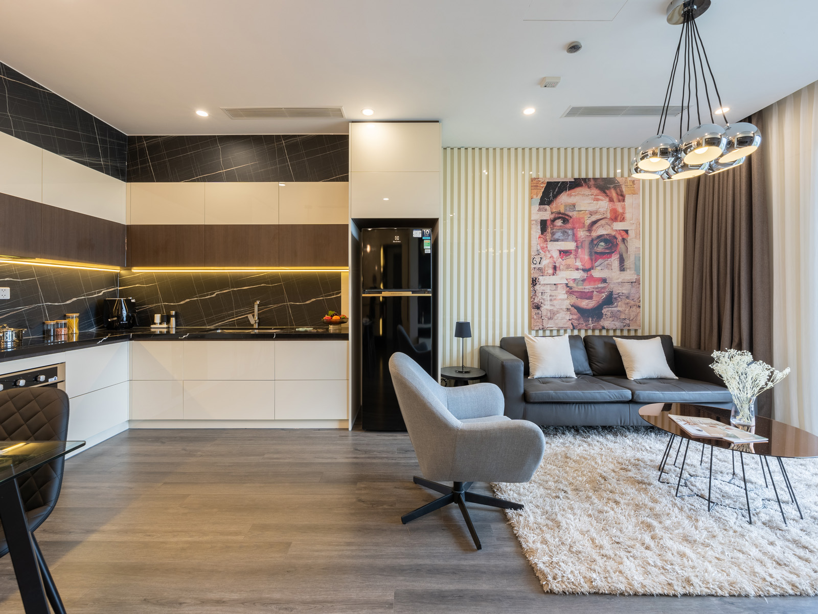 Hình ảnh thực tế căn hộ S2.05 Vinhomes Smart City 2 phòng ngủ