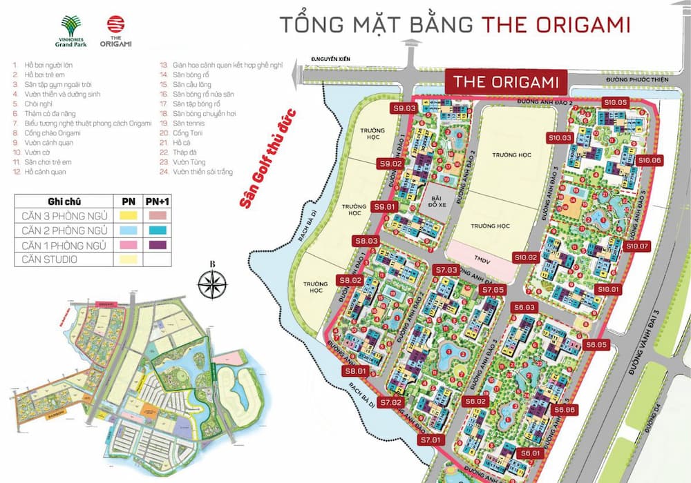 Hình ảnh The Origami Vinhomes Grand Park