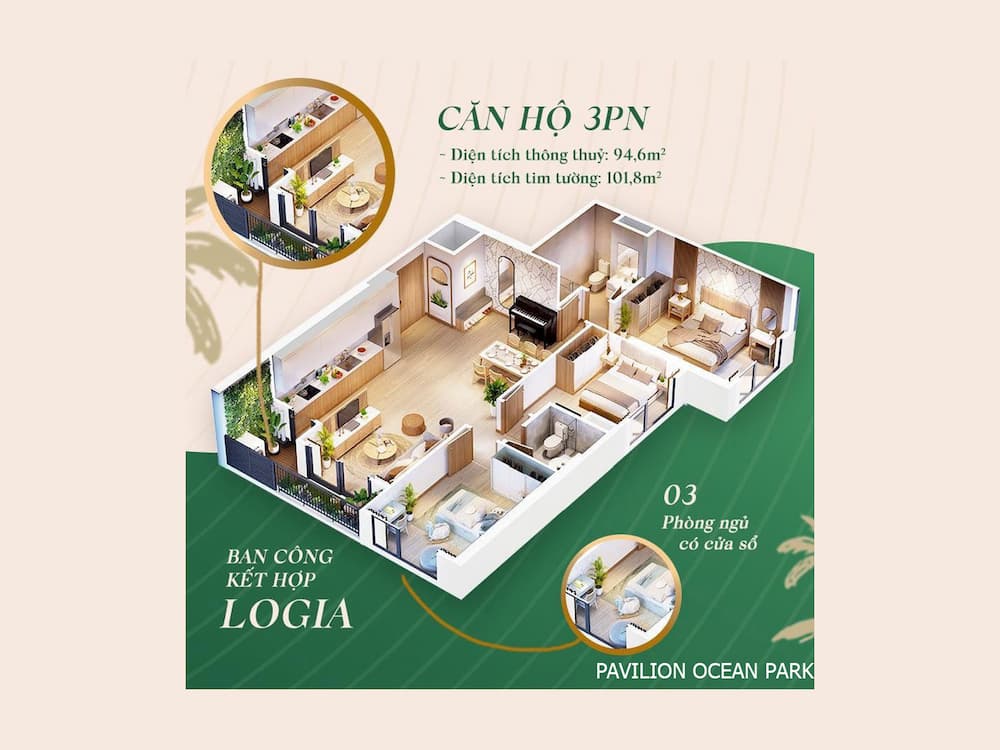 hinh anh the pavilion ocean park thong tin mat bang tien ich moi nhat so 10