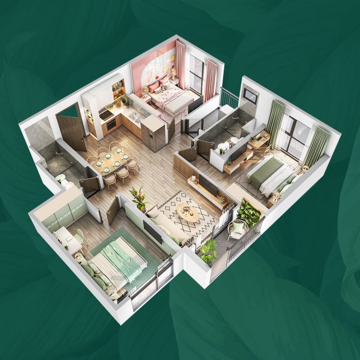 hinh anh toa p3 pavilion bang gia uu dai chinh thuc tu cđt so 6