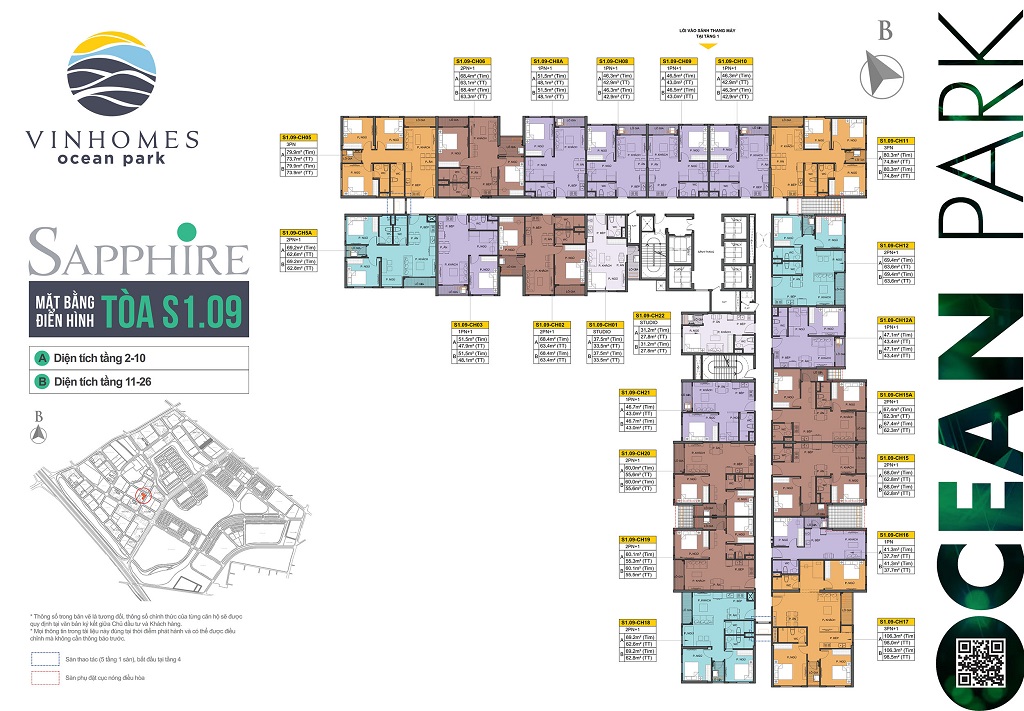 Hình ảnh tòa S1.06 Vinhomes Ocean Park với giá bán ưu đãi cập nhật mơi nhất số 2
